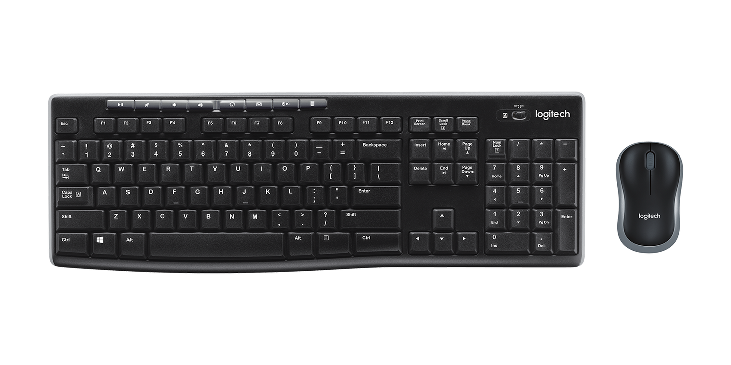 Logitech MK270 Wireless Keyboard and Mouse Combo