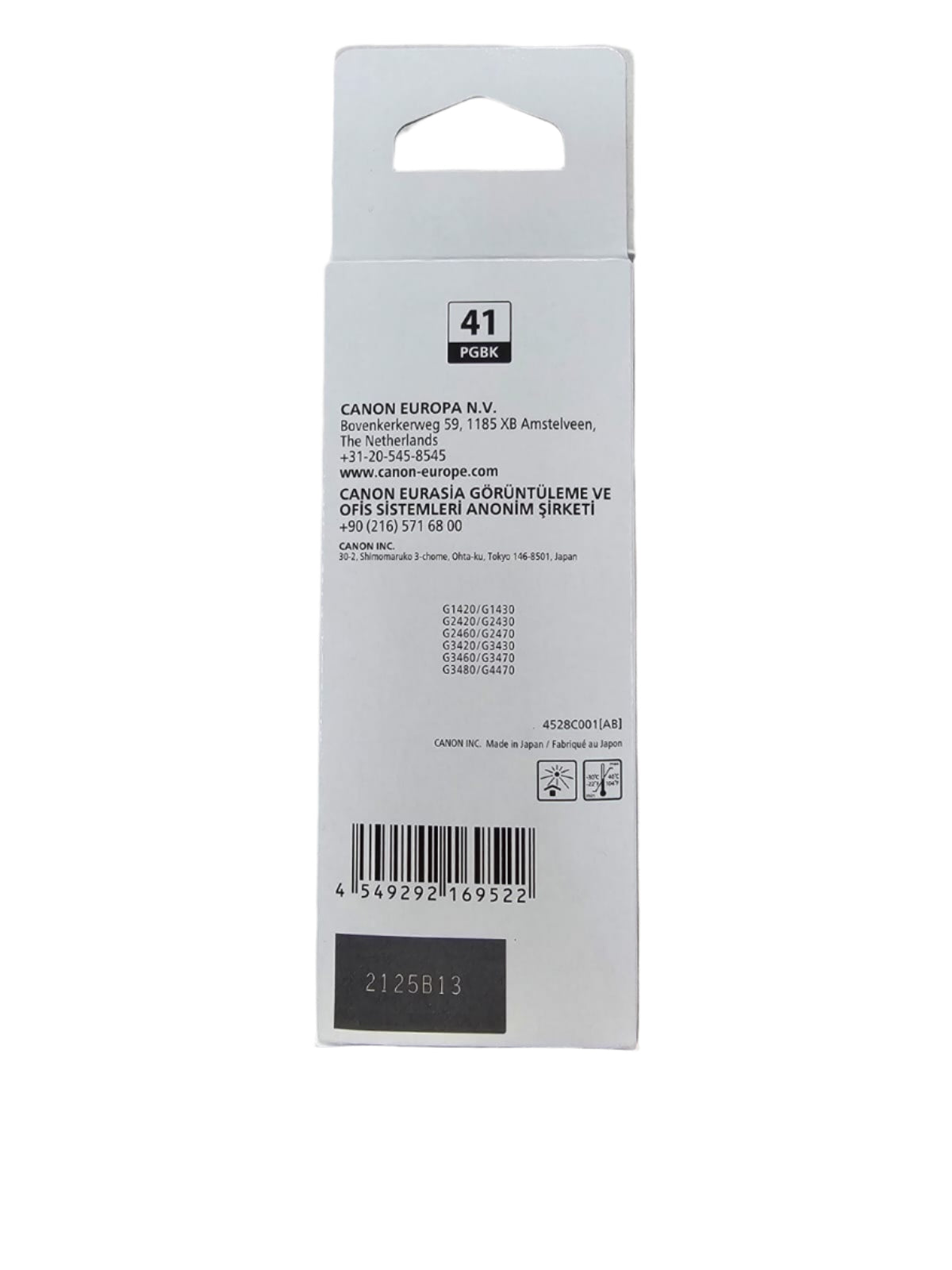 Canon Printer Ink - GI-41PGBK Black Printer Ink