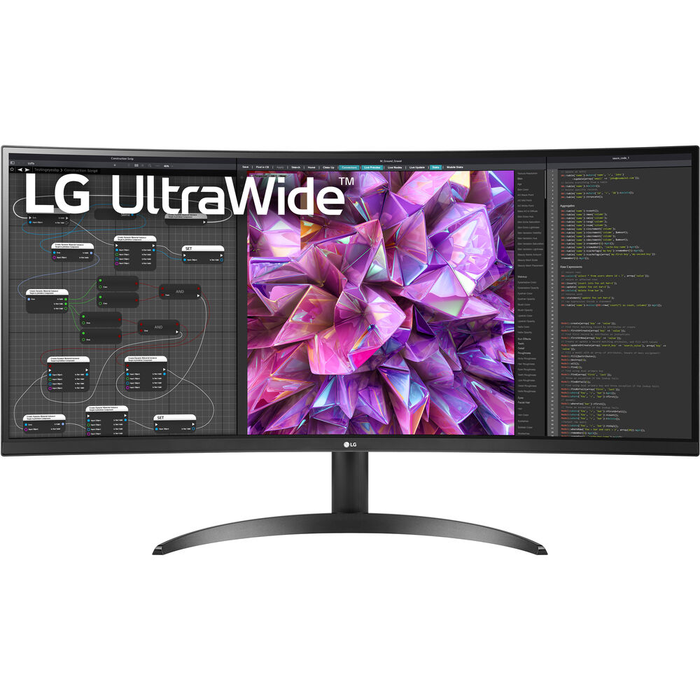 LG 34WQ60QC 34" Curved UltraWide QHD IPS HDR 10 Monitor