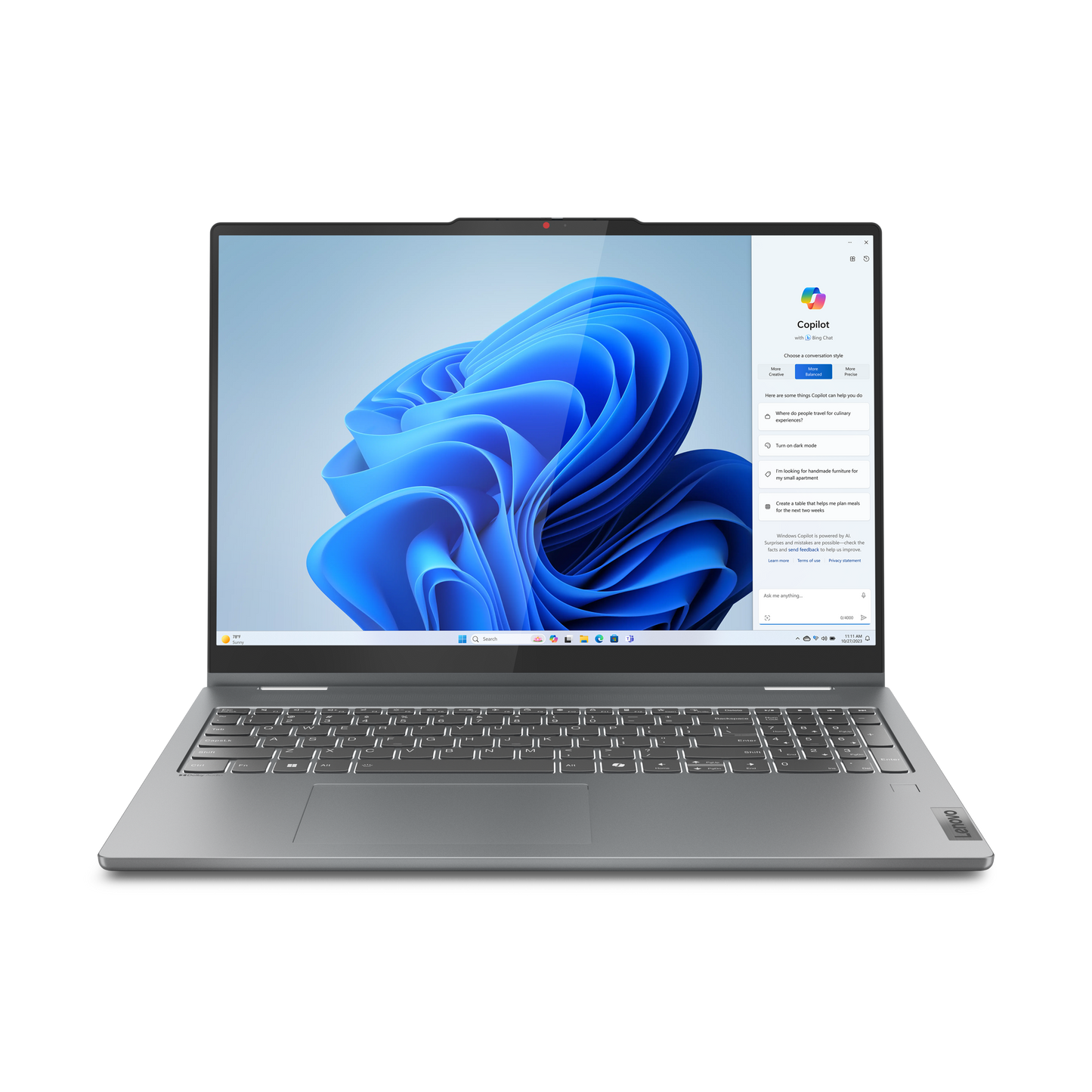Lenovo IdeaPad 5 2-in-1 Core 7 150U 16GB 1TB SSD 16" Touch Windows 11 Home