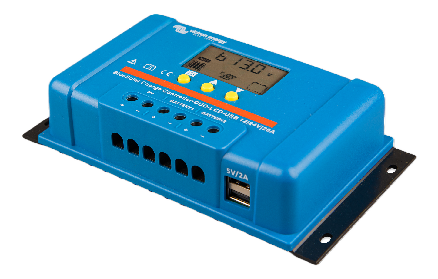 Victron BlueSolar PWM DUO-LCD-USB 12/24V-20A