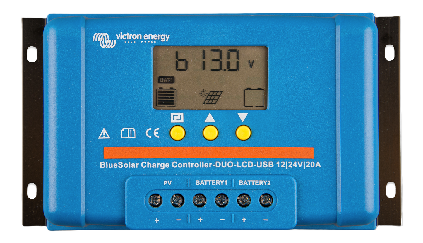 Victron BlueSolar PWM DUO-LCD-USB 12/24V-20A