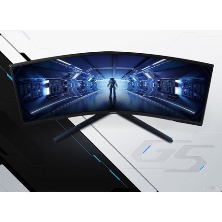 Samsung Gaming Monitor - 34" Curved Monitor Odyssey G5 Ultra WQHD