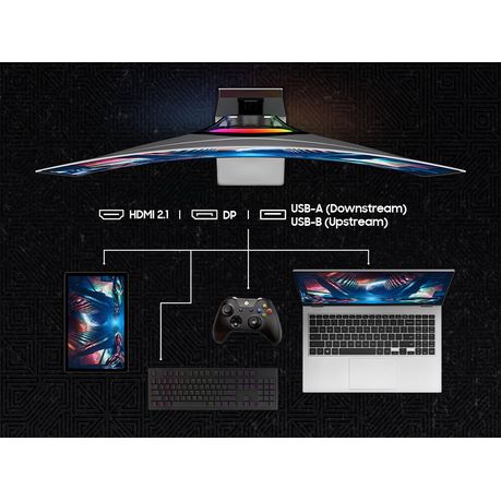 Samsung 34" Odyssey G8 OLED Gaming Monitor - Ultra WQHD Curved Monitor