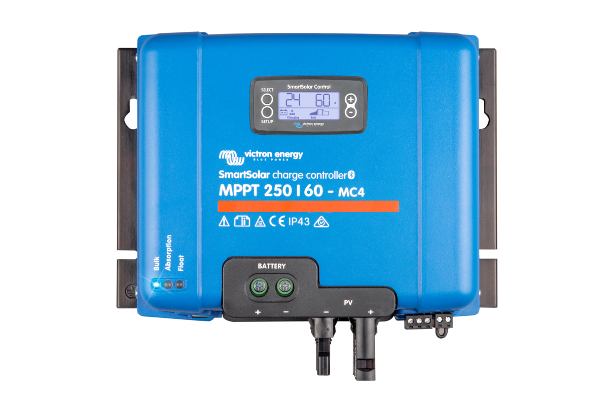 Victron Energy SmartSolar MPPT 250/60-MC4 12/24/36/48V-60A