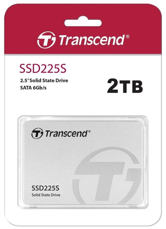 Transcend 2TB SSD225S 2.5' SSD Drive - Sata Iii 3d TLC SolidState