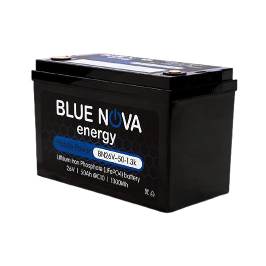 Blue Nova BN 26V-50-1.3K MPS LiFePO4 Battery