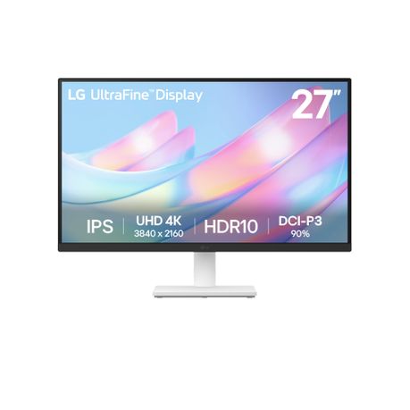 LG UltraFine 27" 4K UHD IPS Monitor - White