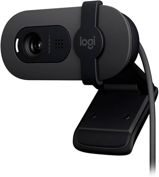 Logitech Brio 100,Full HD 1080p Webcam, Full HD-Webcam mit 1080p,Webcam Full HD 1080p