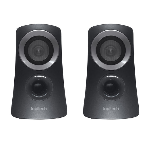 Logitech Z313 2.1 Multimedia Speaker System, Subwoofer, 50W, Strong Bass
