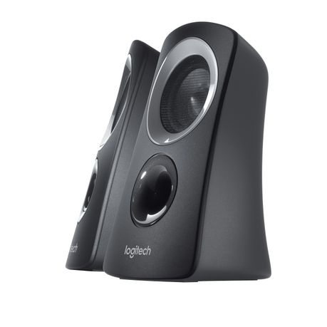 Logitech Z313 2.1 Multimedia Speaker System, Subwoofer, 50W, Strong Bass