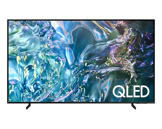 SAMSUNG QA65Q60D 65'' QLED TV; 100% Colour Volume (Quantum Dot); Quantum Processor Lite 4K; Quantum HDR; HDR 10+; Airslim Design