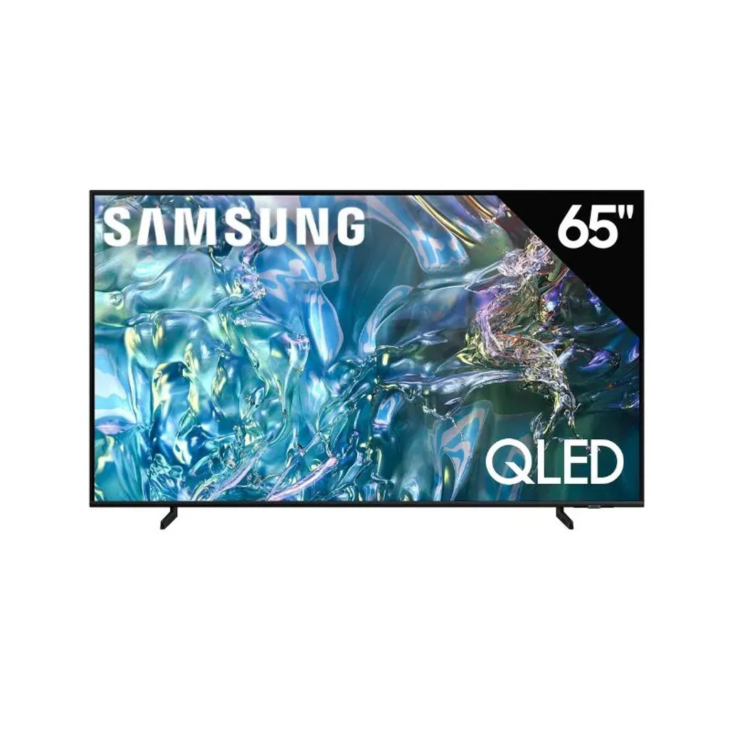 SAMSUNG QA65Q60D 65'' QLED TV; 100% Colour Volume (Quantum Dot); Quantum Processor Lite 4K; Quantum HDR; HDR 10+; Airslim Design