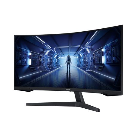 Samsung Gaming Monitor - 34" Curved Monitor Odyssey G5 Ultra WQHD
