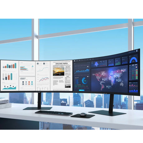 Samsung Monitor - 34" Curved Monitor - WQHD Computer Screen Monitors