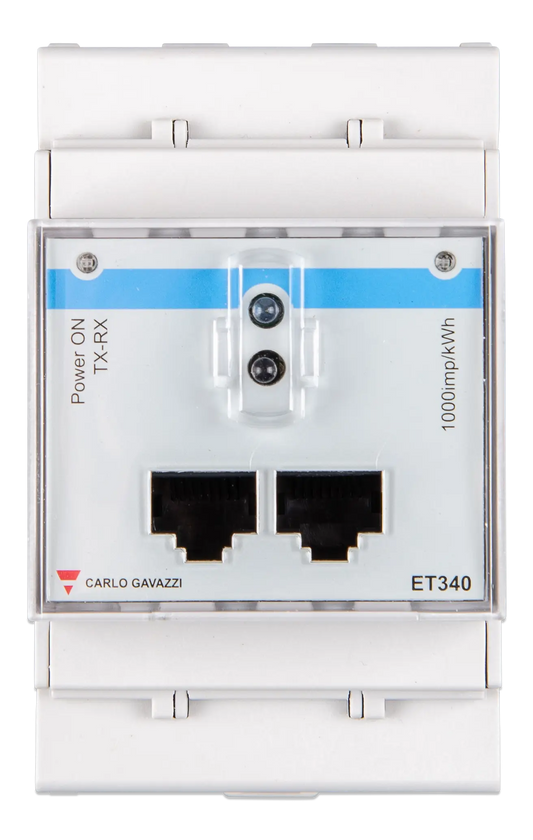 Victron Carlo Gavazzi Energy Meter ET340 - 3 Phase - Max 65A/Phase