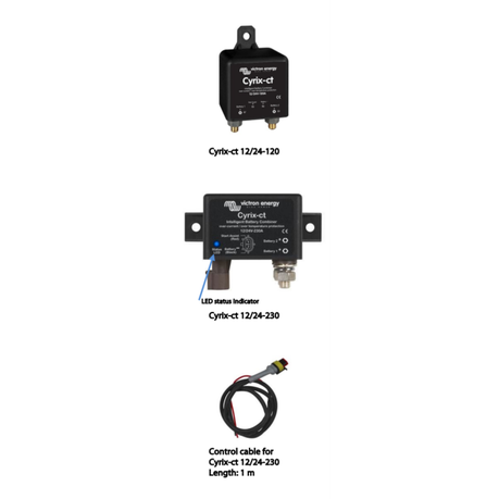 Victron Cyrix-ct 12/24V-230A intelligent battery combiner
