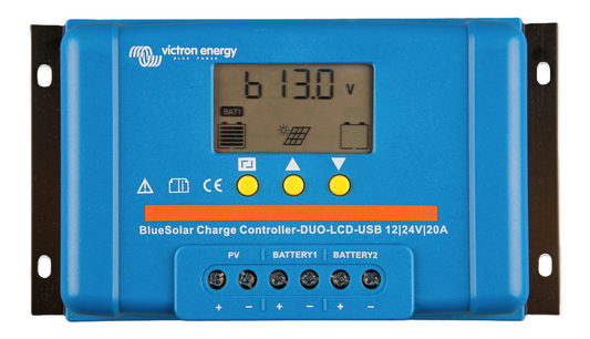 Victron BlueSolar PWM DUO-LCD-USB 12/24V-20A